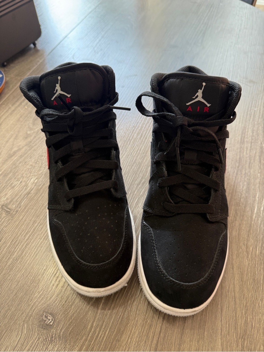 Nike Air Jordan Black High-Top Sneakers